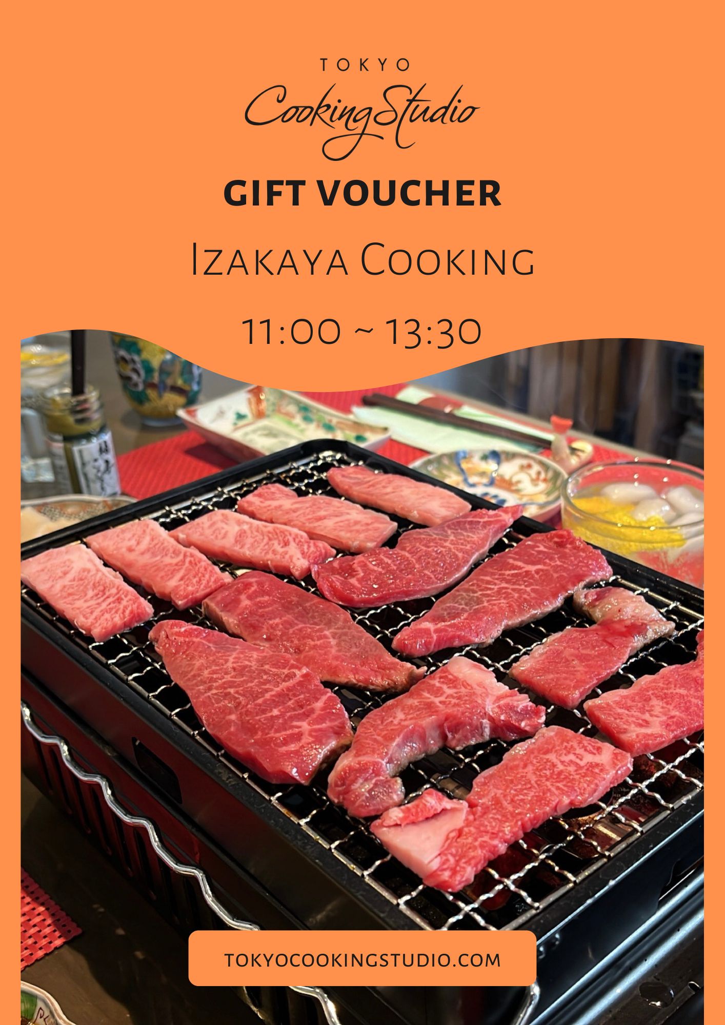 Cooking Class Gift Voucher : Izakaya Cooking Class