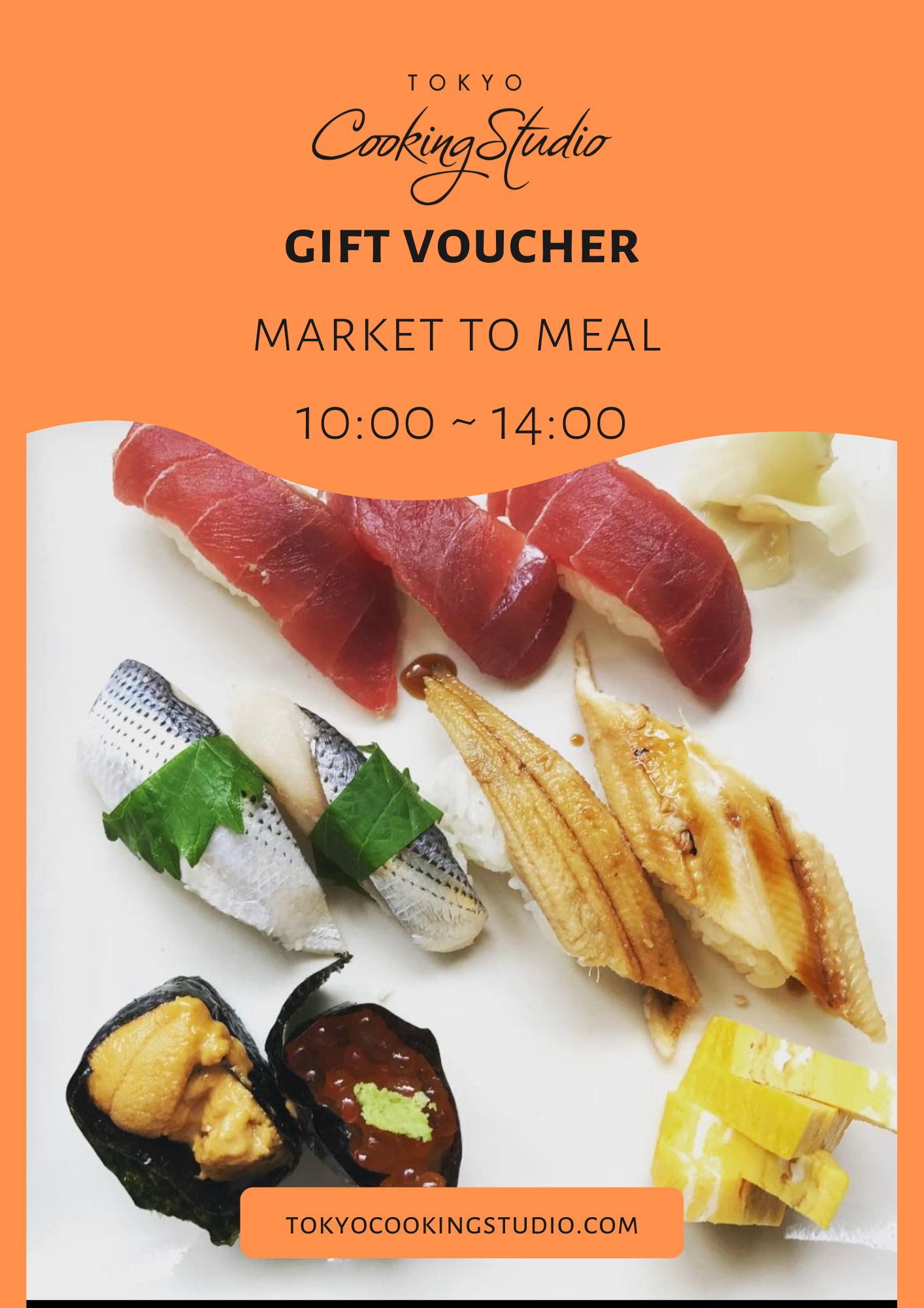 Cooking Class Gift Voucher - "From Market to Meal"
